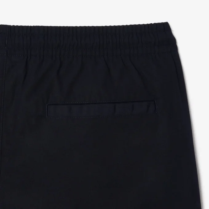 Relaxed fit popeline short voor heren