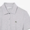 Romper met stretch piqué polokraag