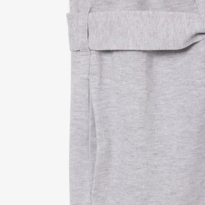 Romper met stretch piqué polokraag