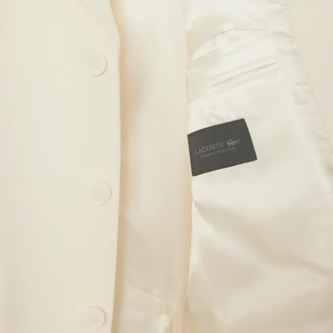 Runway-blazer van zuivere scheerwol
