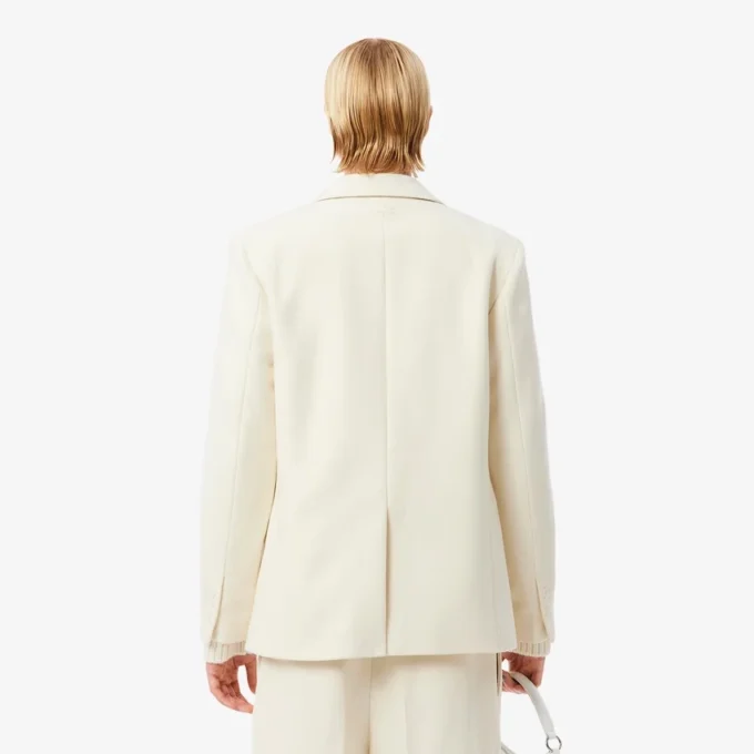 Runway-blazer van zuivere scheerwol