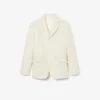 Runway-blazer van zuivere scheerwol