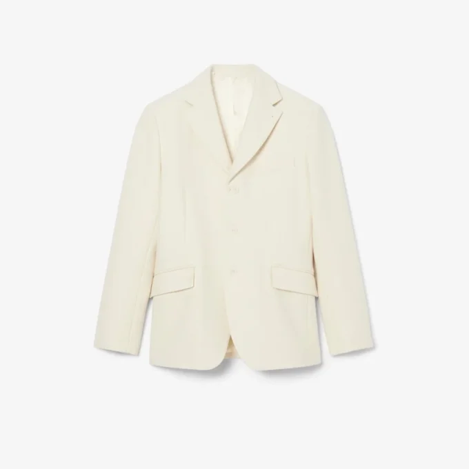 Runway-blazer van zuivere scheerwol