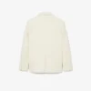 Runway-blazer van zuivere scheerwol