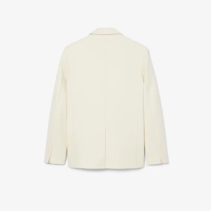 Runway-blazer van zuivere scheerwol