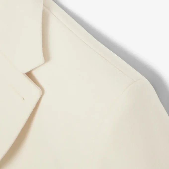 Runway-blazer van zuivere scheerwol