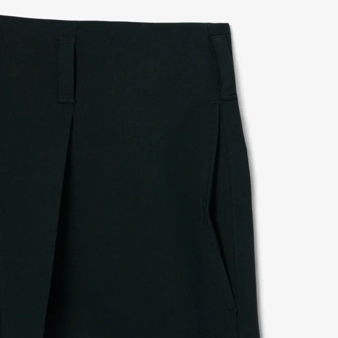 Runway-broek met wijde pasvorm van wolmix The Blend
