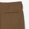 Runway-broek met wijde pasvorm van wolmix The Blend