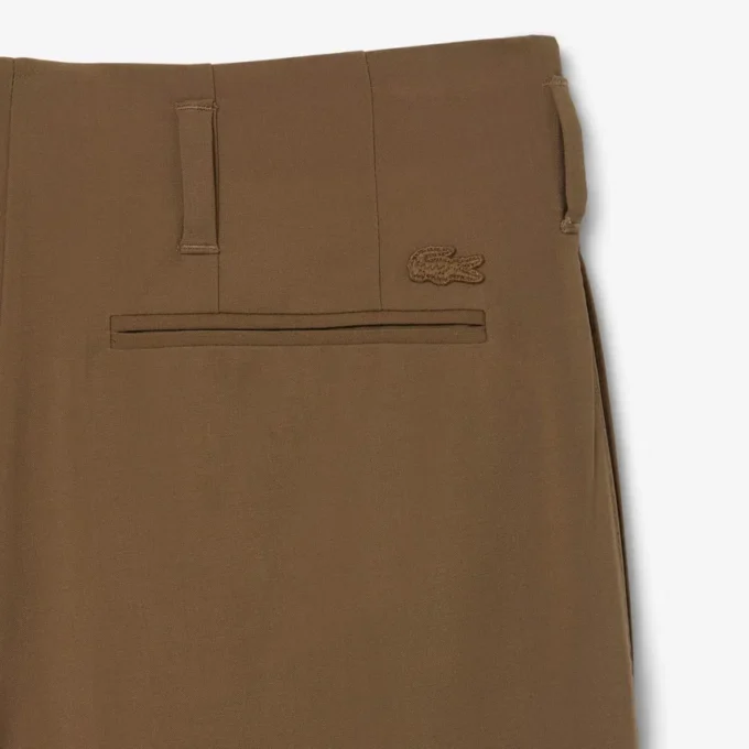 Runway-broek met wijde pasvorm van wolmix The Blend