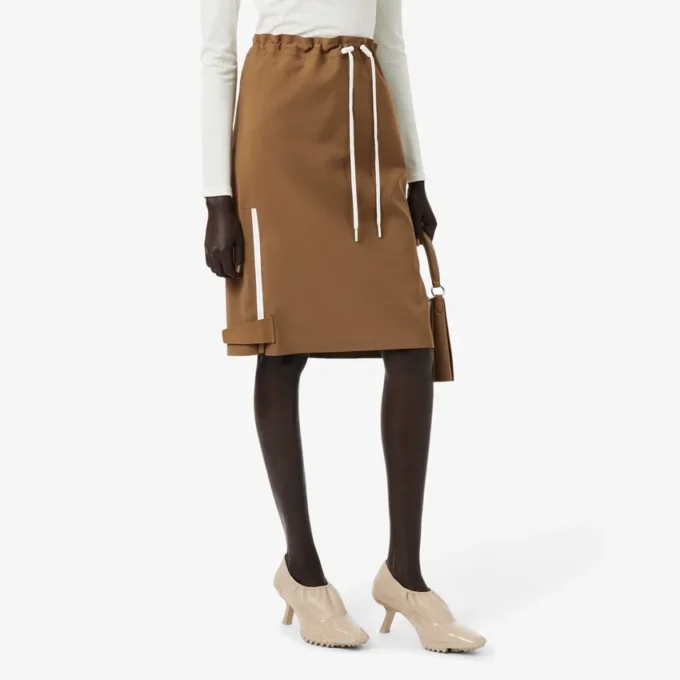 Runway-cargorok with a wool blend