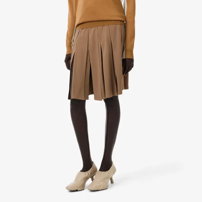 Runway Fluid geplooide rok Runway Fluid geplooide rok