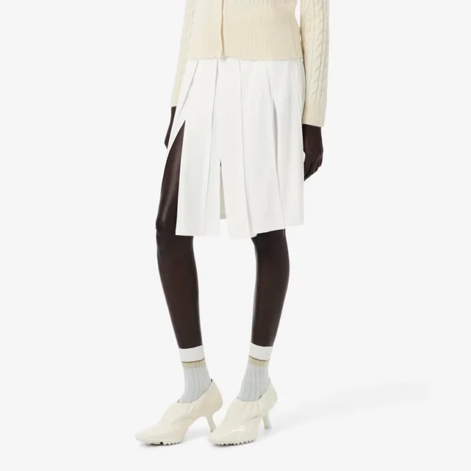 Runway Fluid geplooide rok