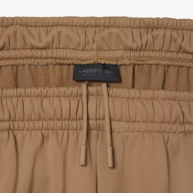 Runway geplooide satijnen joggingbroek