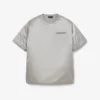 Runway glanzend gewatteerd T-shirt