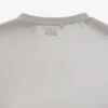 Runway glanzend gewatteerd T-shirt