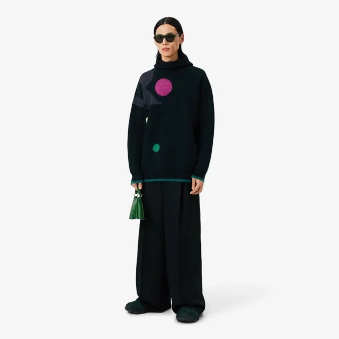 Runway Graphic Jacquard-trui