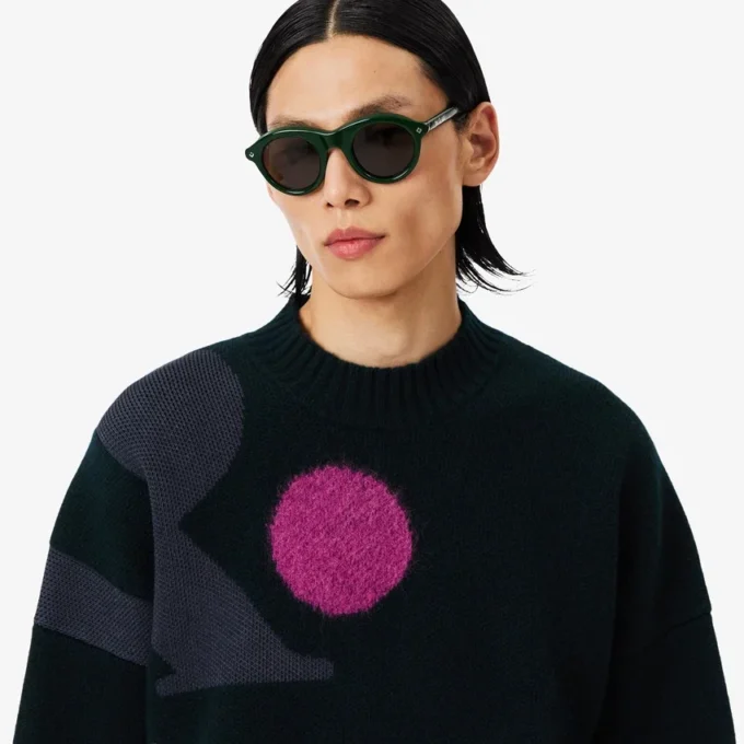 Runway Graphic Jacquard-trui