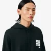 Runway-hoodie met badge-accent