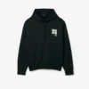 Runway-hoodie met badge-accent
