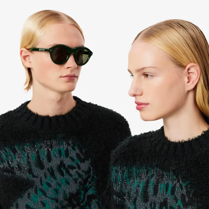 Runway Jacquard Crocodile-trui