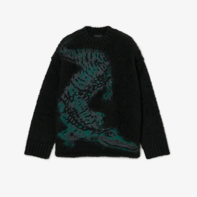 Runway Jacquard Crocodile-trui
