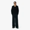 Runway joggingbroek van gevilt wol