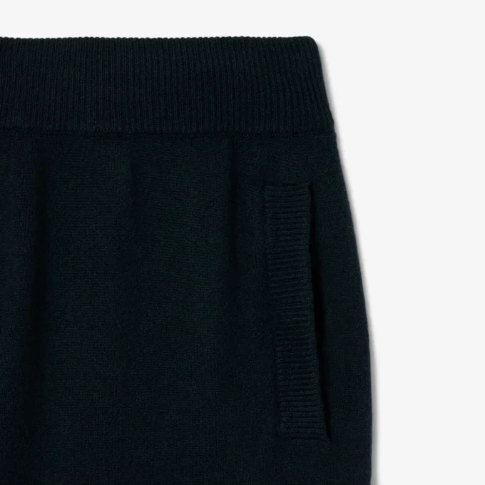 Runway joggingbroek van gevilt wol
