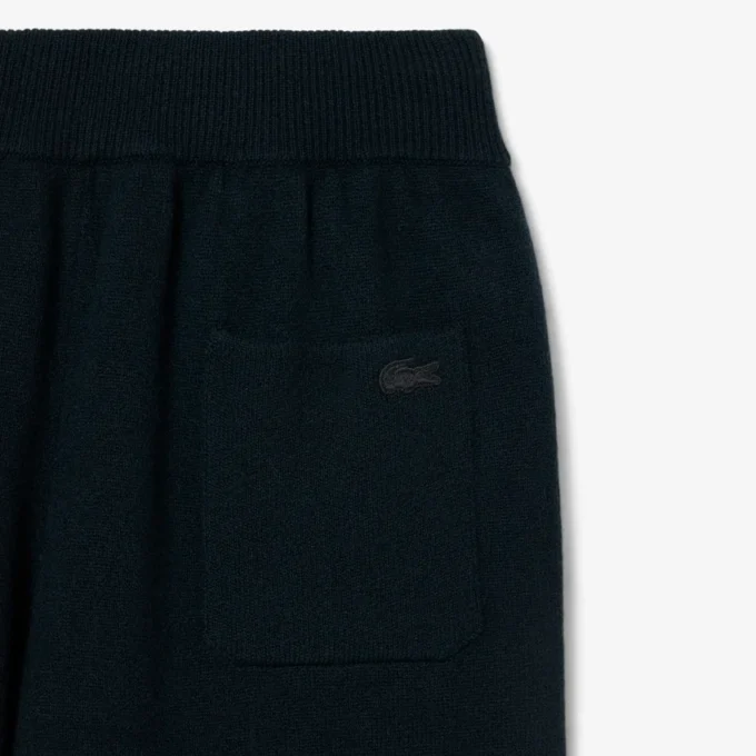 Runway joggingbroek van gevilt wol