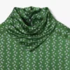 Runway-jurk met sjaalkraag en print
