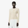 Runway kasjmier vest met kabelpatroon