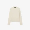 Runway kasjmier vest met kabelpatroon
