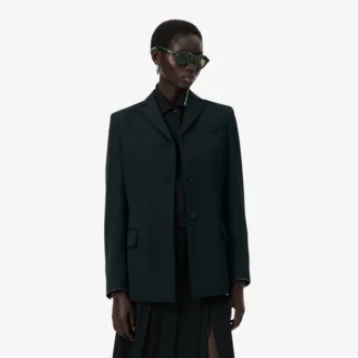 Runway lichtgewicht wollen blazer