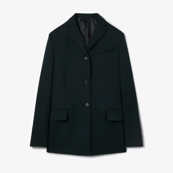 Runway lichtgewicht wollen blazer