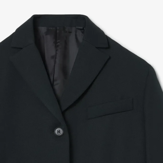 Runway lichtgewicht wollen blazer