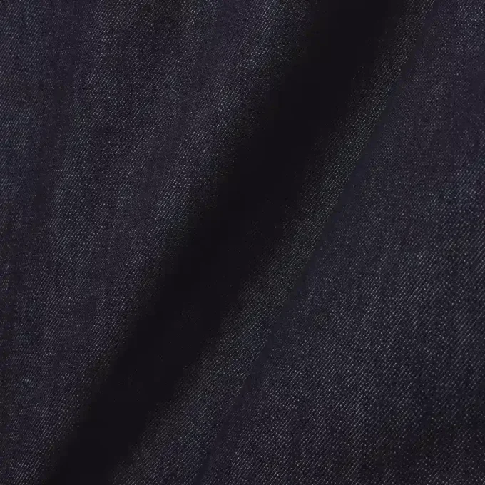 Runway losvallend denim poloshirt