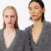 Runway Lurex gebreid vest