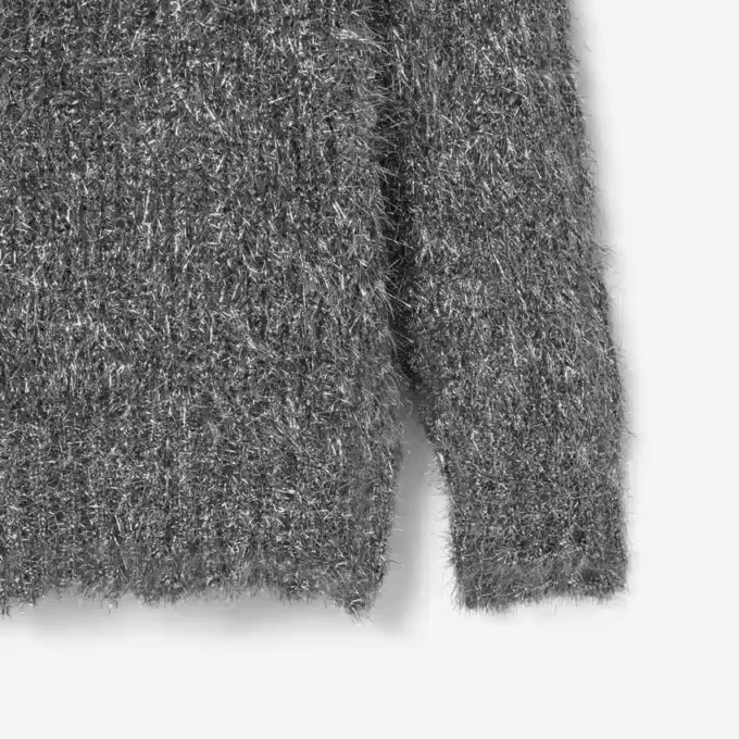 Runway Lurex gebreid vest