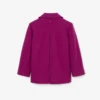 Runway-peacoat van slubwol