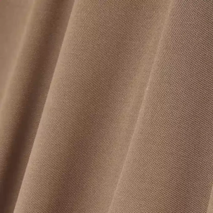 Runway-polokraag zijden maxi-jurk