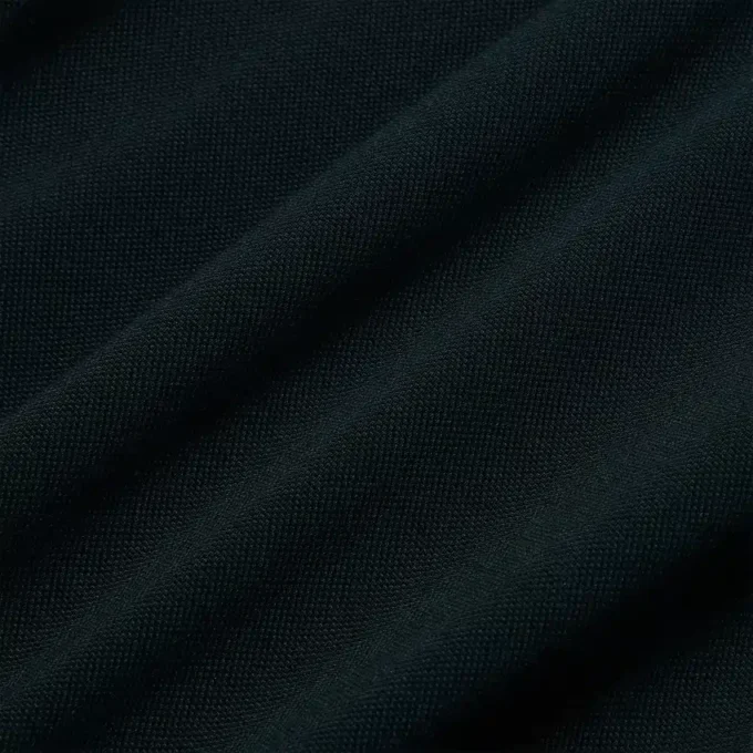 Runway-polokraag zijden maxi-jurk
