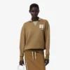 Runway-poloshirt met kraagbadge-accent Sweatshirt