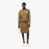 Runway-poloshirt met kraagbadge-accent Sweatshirt
