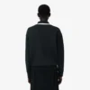 Runway-poloshirt met kraagbadge-accent Sweatshirt