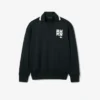 Runway-poloshirt met kraagbadge-accent Sweatshirt