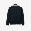 Runway-poloshirt met kraagbadge-accent Sweatshirt