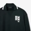 Runway-poloshirt met kraagbadge-accent Sweatshirt