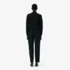 Runway rechtvallende, getailleerde wollen broek