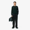 Runway Regular Fit getailleerde satijnen broek