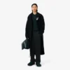 Runway Regular Fit getailleerde satijnen broek