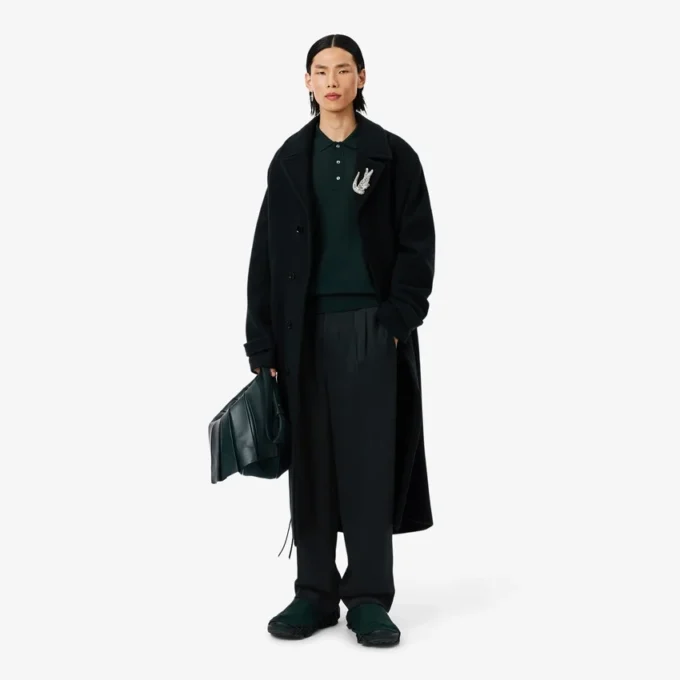 Runway Regular Fit getailleerde satijnen broek